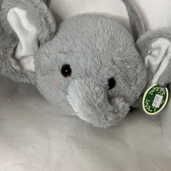 Bearington Bear SPROUT CARRYSOME Elephant Purse NWT - Picture 2 of 10